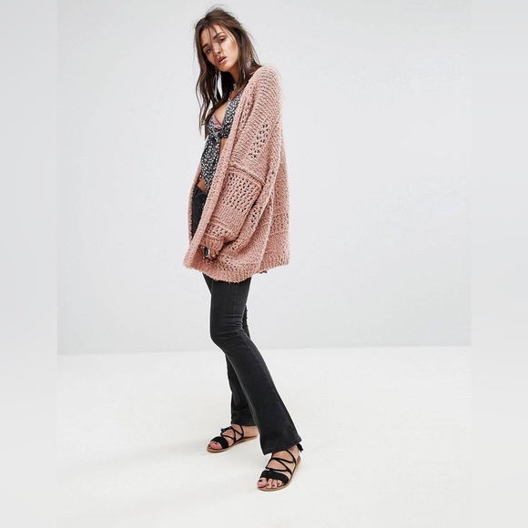 FREE PEOPLE SATURDAY MORNING CARDIGAN SIZE M/L - Picture 9 of 12